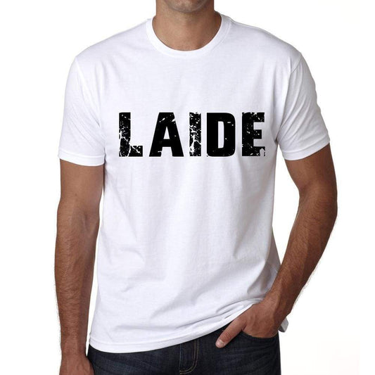 Mens Tee Shirt Vintage T Shirt Laide X-Small White 00561 - White / Xs - Casual