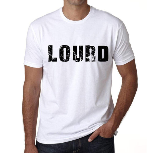 Mens Tee Shirt Vintage T Shirt Lourd X-Small White 00561 - White / Xs - Casual