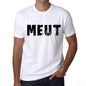 Mens Tee Shirt Vintage T Shirt Meut X-Small White 00560 - White / Xs - Casual
