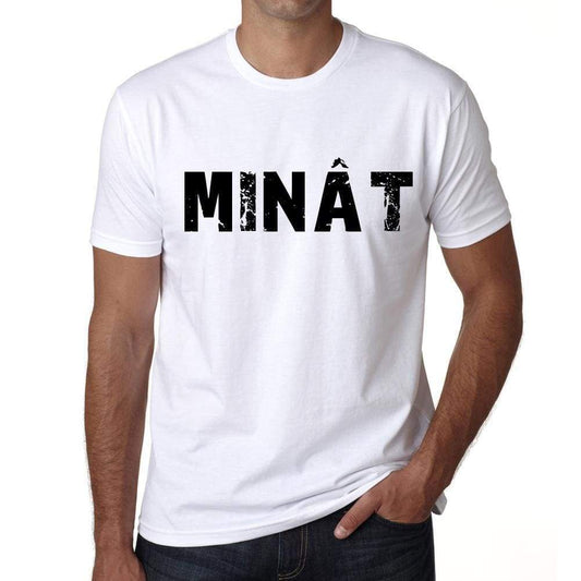 Mens Tee Shirt Vintage T Shirt Minât X-Small White - White / Xs - Casual