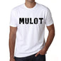 Mens Tee Shirt Vintage T Shirt Mulot X-Small White - White / Xs - Casual