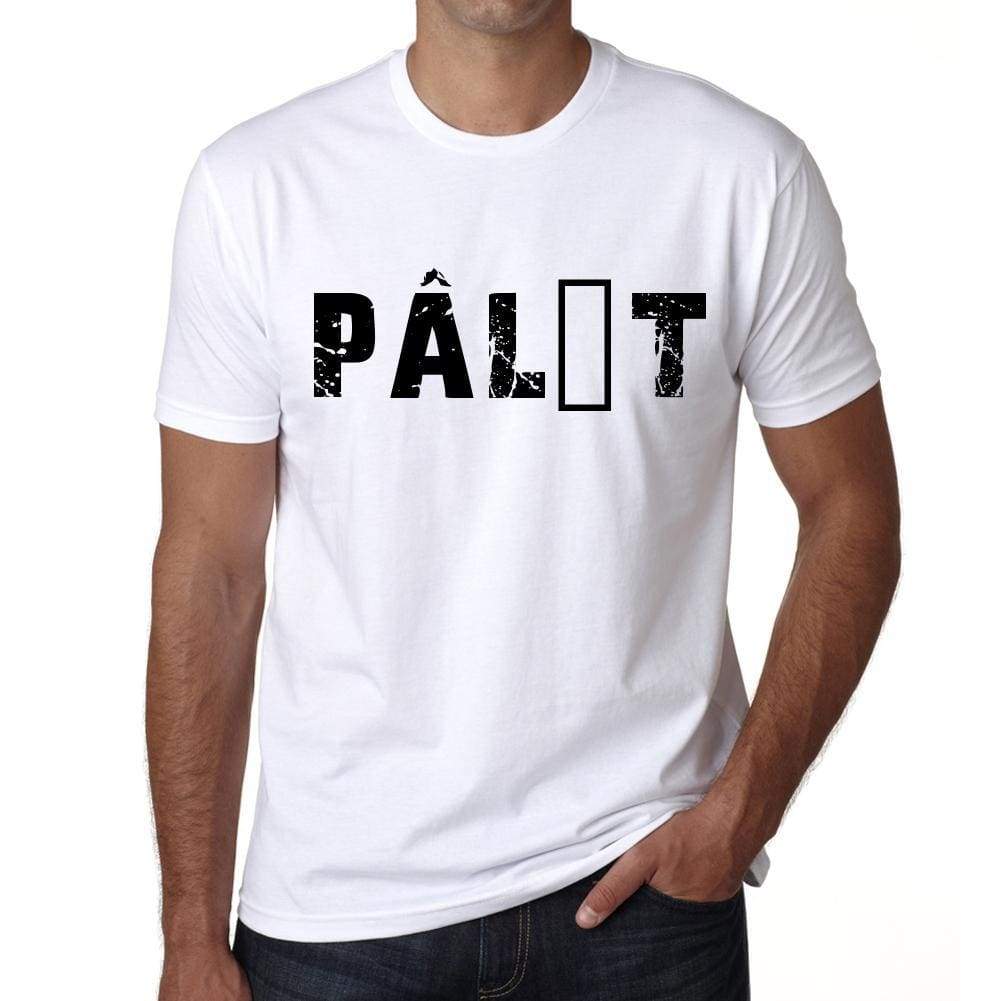 Mens Tee Shirt Vintage T Shirt Pâlët X-Small White - White / Xs - Casual