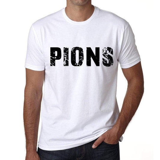 Mens Tee Shirt Vintage T Shirt Pions X-Small White - White / Xs - Casual