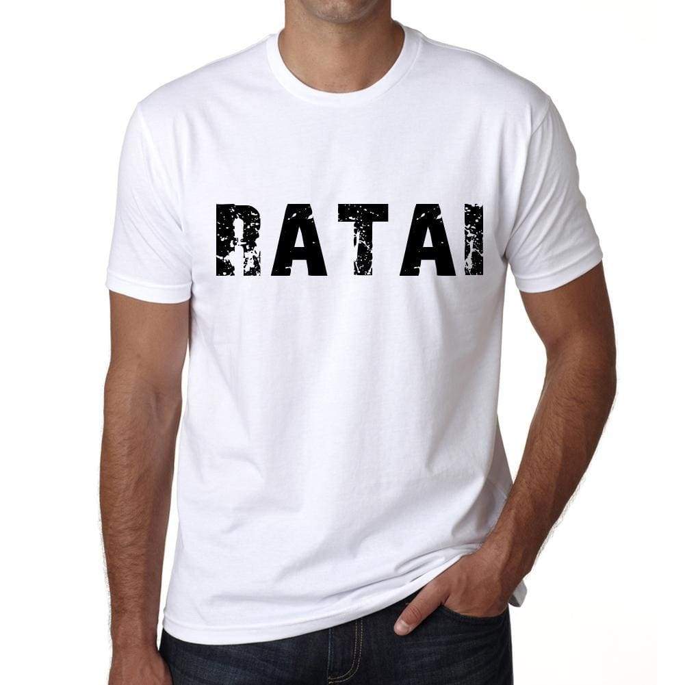 Mens Tee Shirt Vintage T Shirt Ratai X-Small White - White / Xs - Casual