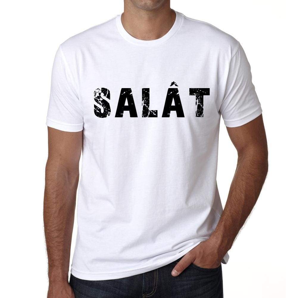 Mens Tee Shirt Vintage T Shirt Salât X-Small White - White / Xs - Casual