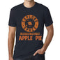 Mens Vintage Tee Shirt Graphic T Shirt I Need More Space For Apple Pie Navy - Navy / Xs / Cotton - T-Shirt
