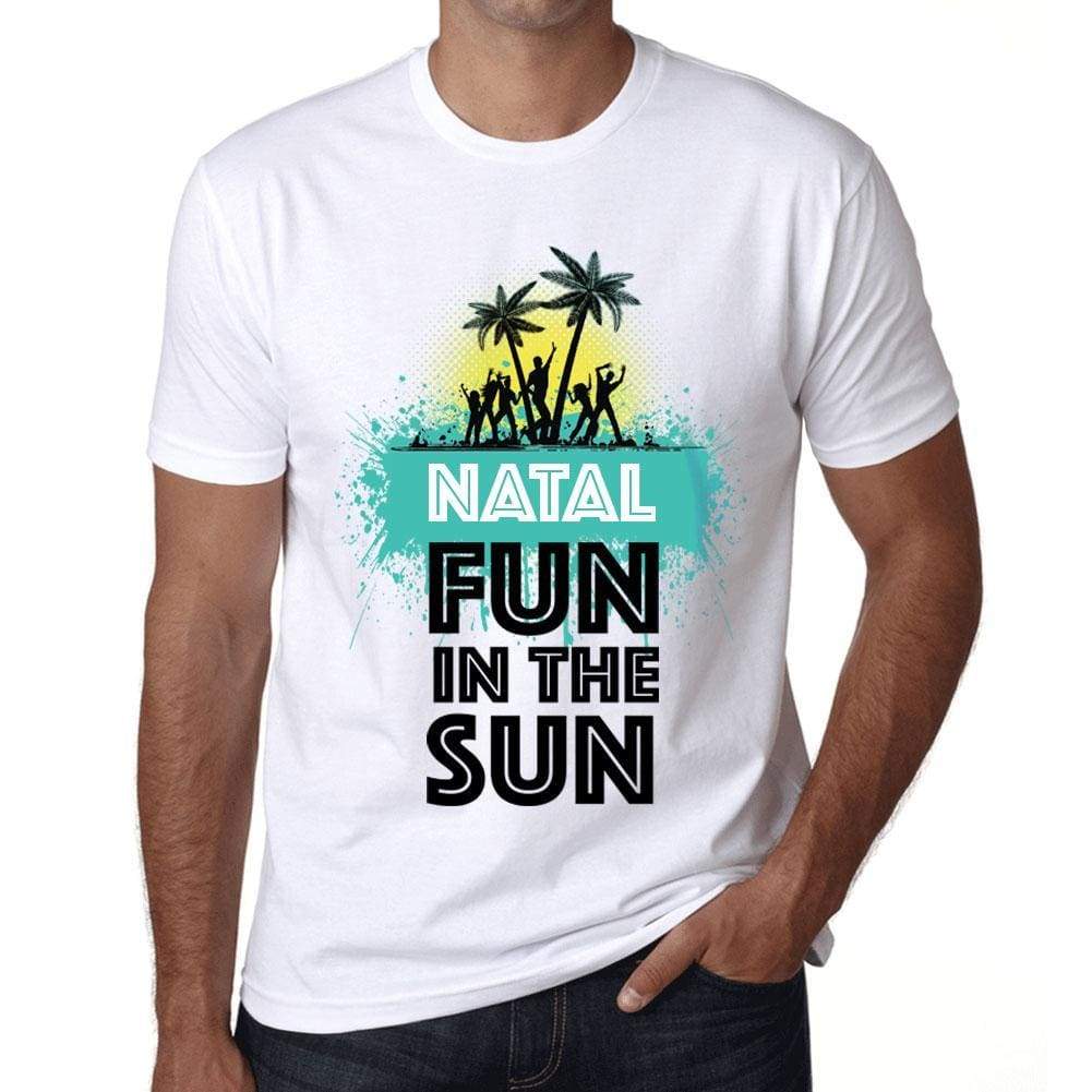 Mens Vintage Tee Shirt Graphic T Shirt Summer Dance Natal White - White / Xs / Cotton - T-Shirt