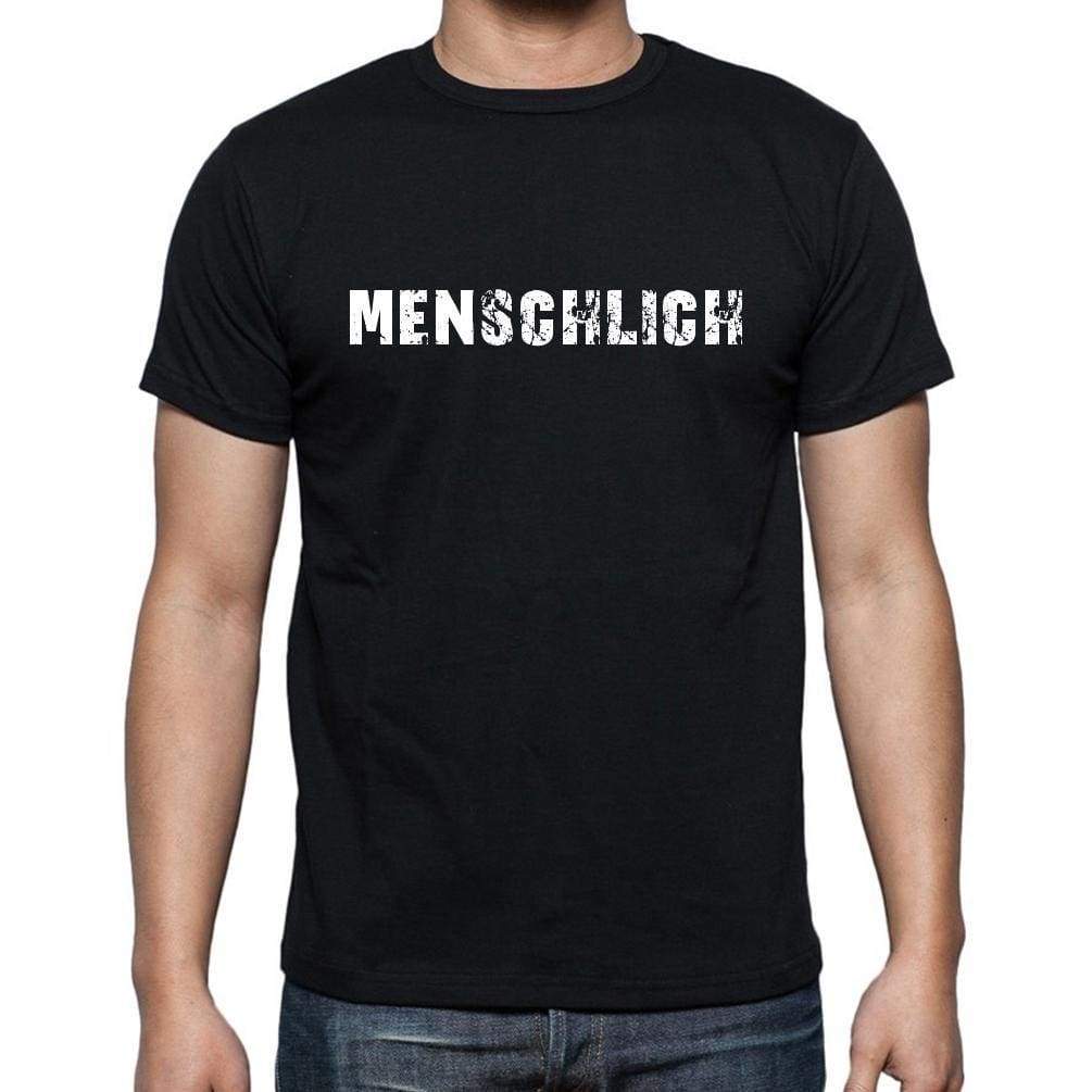 Menschlich Mens Short Sleeve Round Neck T-Shirt - Casual