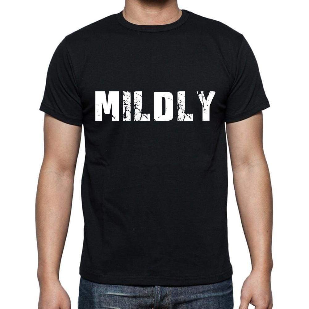 Mildly Mens Short Sleeve Round Neck T-Shirt 00004 - Casual
