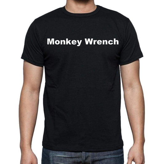 Monkey Wrench Mens Short Sleeve Round Neck T-Shirt - Casual