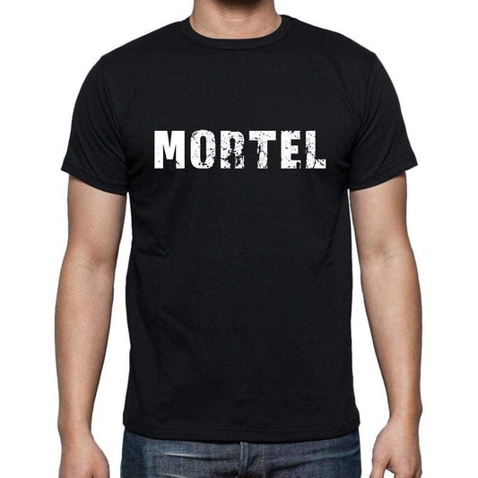 Mortel French Dictionary Mens Short Sleeve Round Neck T-Shirt 00009 - Casual