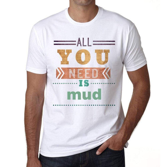 Mud Mens Short Sleeve Round Neck T-Shirt 00025 - Casual