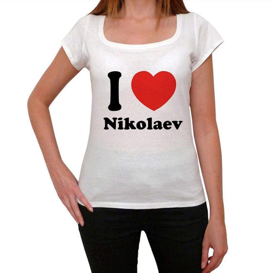 Nikolaev T Shirt Woman Traveling In Visit Nikolaev Womens Short Sleeve Round Neck T-Shirt 00031 - T-Shirt