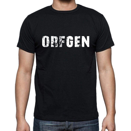 Orfgen Mens Short Sleeve Round Neck T-Shirt 00003 - Casual