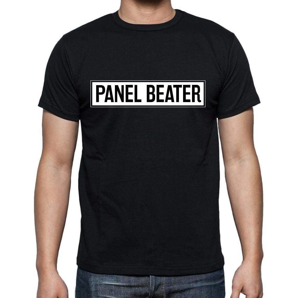 Panel Beater t shirt, mens t-shirt, occupation, S Size, Black, Cotton
