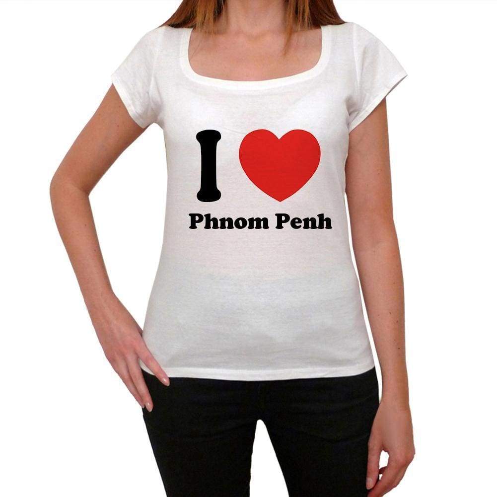 Phnom Penh T shirt woman,traveling in, visit Phnom Penh,Women's Short Sleeve Round Neck T-shirt 00031 - Ultrabasic