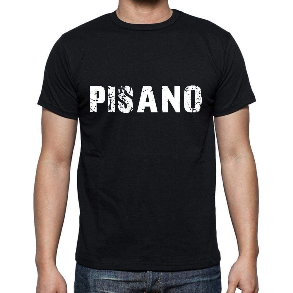 Pisano Mens Short Sleeve Round Neck T-Shirt 00004 - Casual