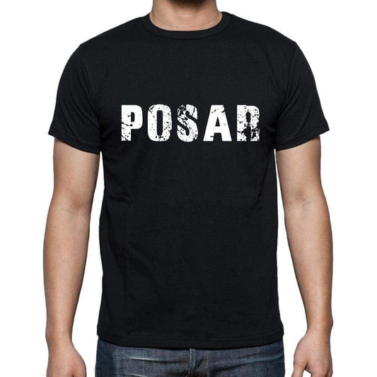 Posar Mens Short Sleeve Round Neck T-Shirt - Casual