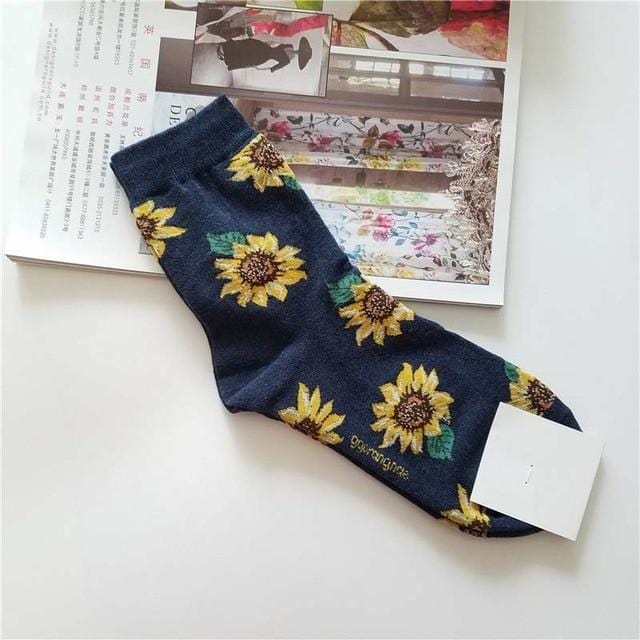 [EIOISAPRA] Nette Jacquard/Pflanzen Druck Muster Kunst Socken Frauen Koreanische Tier/Kaktus Socken Lustige Socken Kawaii sokken Calcetines