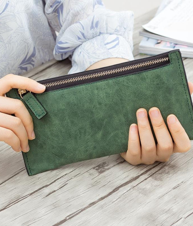 Ladies Wallet Women's Luxury Long Leather Card Holder Case Purse Clutch  Handbags