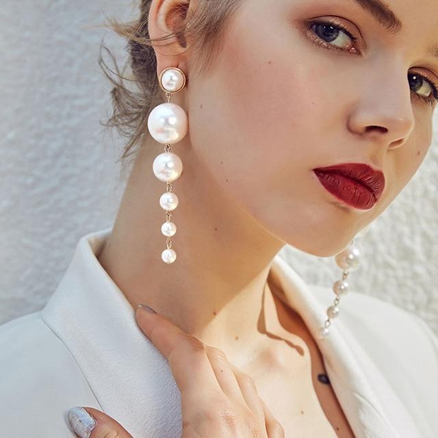 Personnalité 2019 trapèze grand Long acrylique acétate boucles d'oreilles pour femmes Rectangle écaille de tortue boucle d'oreille Za bijoux