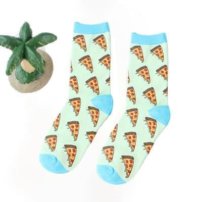 Women Happy Funny Socks With Print Art Cute Warm Winter Socks With Avocado Sushi Food Cotton Fashion Harajuku Unisex Sock 1 Pair