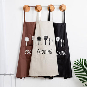 Valentine's Day Gifts women Couples Kitchen Aprons Unisex Party Cooking  Bibs Cotton Linen Pinafore Cleaning Tools