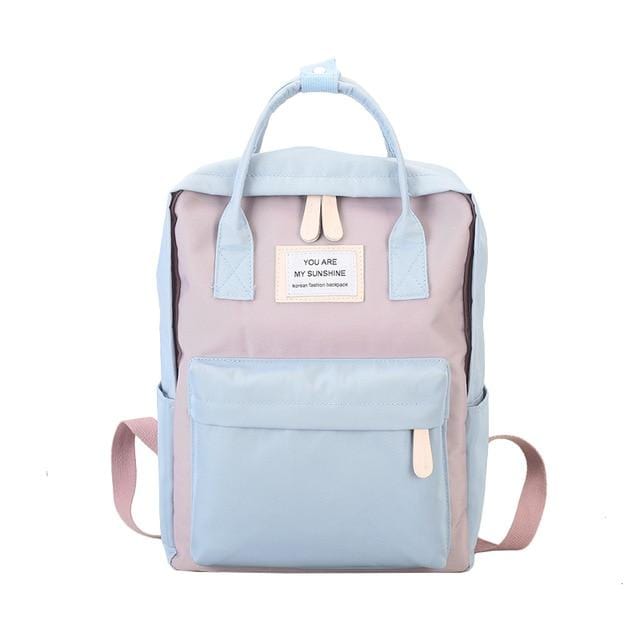 Fashion Women Backpack Canvas School Bags For Teenagers Large
