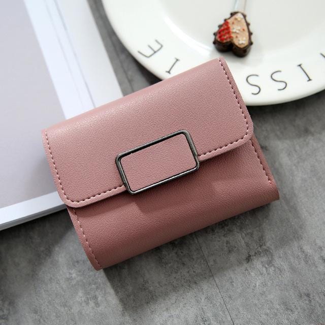 Luxury Pink Leather Pink Card Wallet With Coin And Card Holders Small  Fashion Brand Purse With Money Clip From Ai825, $17.6 | DHgate.Com