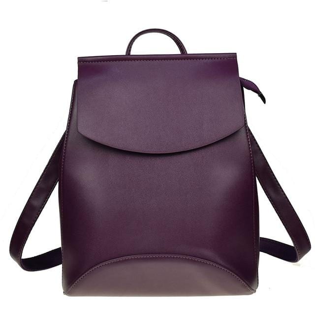 Youth Leather Backpacks Backpack High Quality