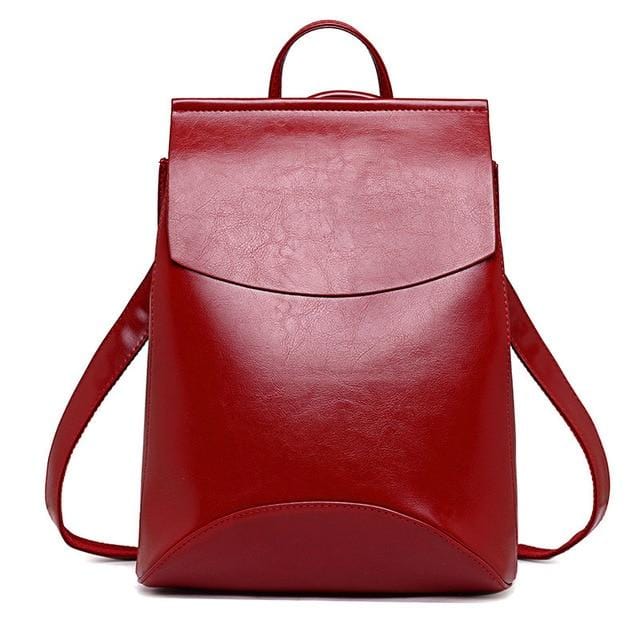 Youth Leather Backpacks Backpack High Quality