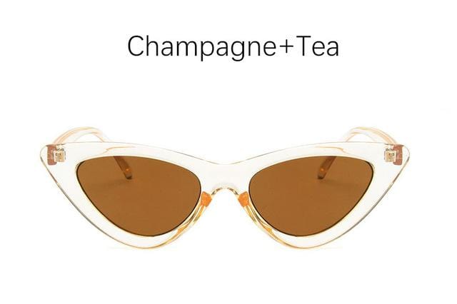 cat eye shade for women fashion sunglasses brand woman vintage retro triangular cateye glasses oculos feminino sunglasses Sexy