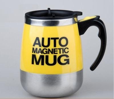 Automatic Self Stirring Mug - Magnetic Stainless Steel Eco