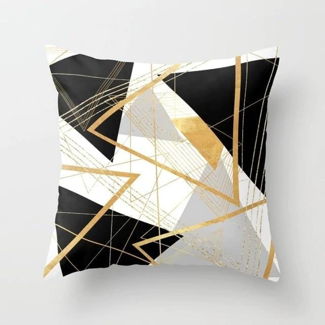 ZENGA Geometric Nordic Cushion Cover decorative cushion Throw Pillow Cover Polyester Cushion Case Sofa Bed Decorative Pillowcase