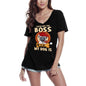 ULTRABASIC Women's T-Shirt Pug Cute Dog Lover - Short Sleeve Tee Shirt Quote Tops