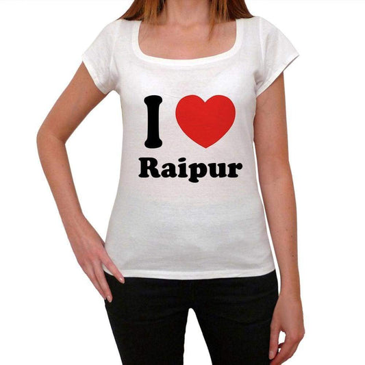 Raipur T Shirt Woman Traveling In Visit Raipur Womens Short Sleeve Round Neck T-Shirt 00031 - T-Shirt