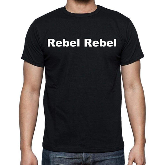 Rebel Rebel Mens Short Sleeve Round Neck T-Shirt - Casual