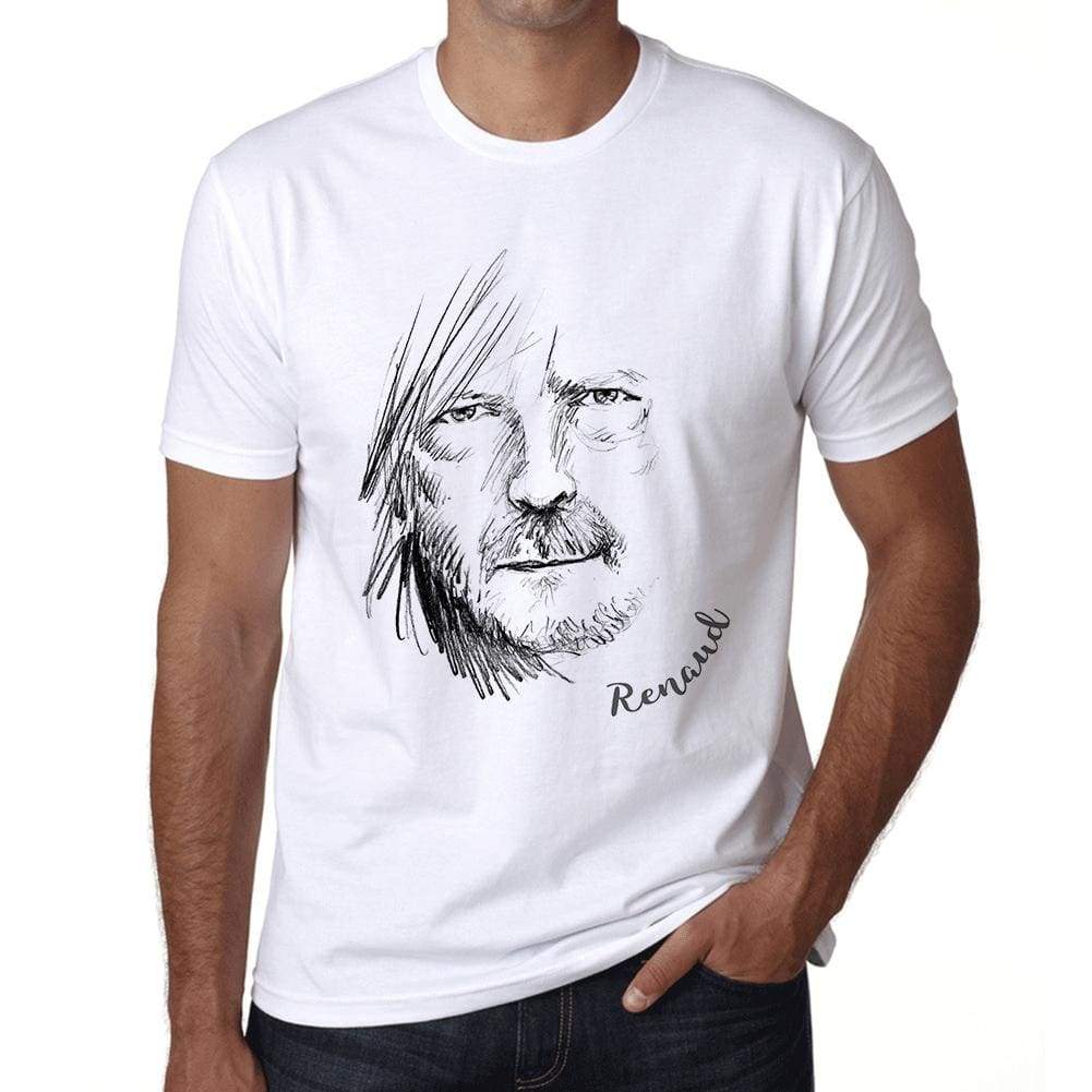 Renaud Men's T shirt White Birthday Gift 00515 | affordable