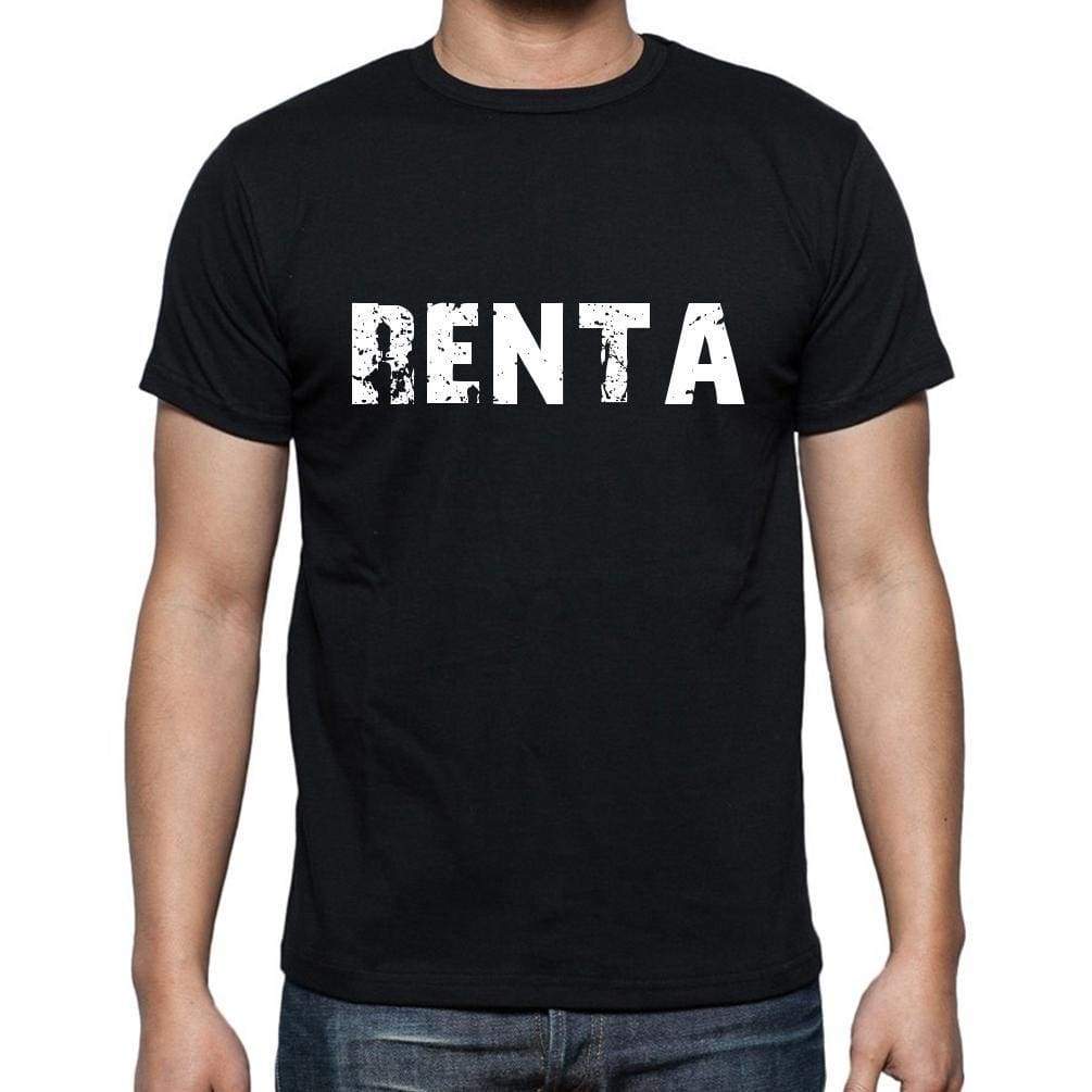 Renta Mens Short Sleeve Round Neck T-Shirt - Casual