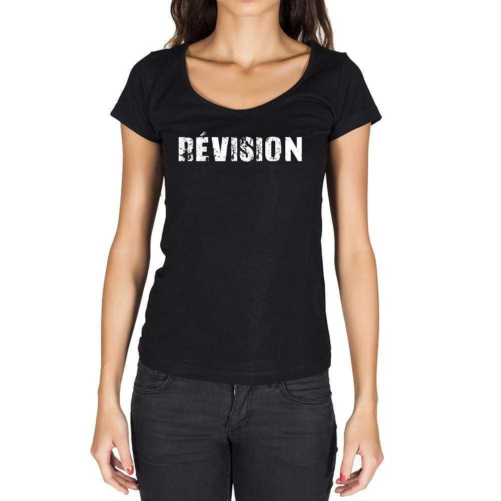 Révision French Dictionary Womens Short Sleeve Round Neck T-Shirt 00010 - Casual