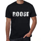 Roose Mens Retro T Shirt Black Birthday Gift 00553 - Black / Xs - Casual