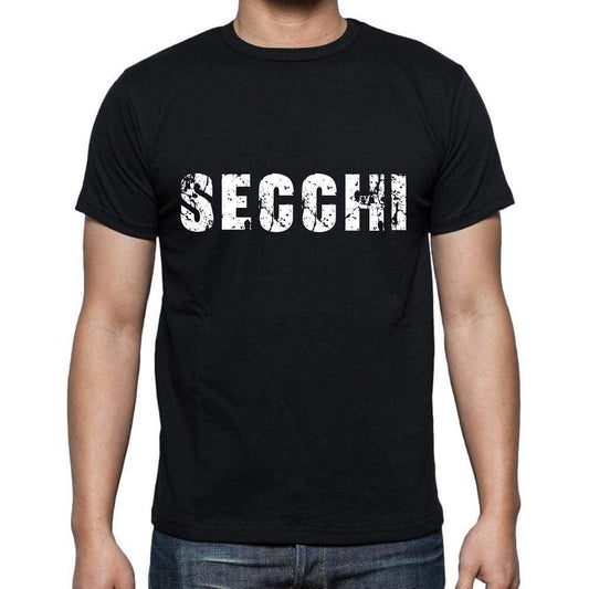 Secchi Mens Short Sleeve Round Neck T-Shirt 00004 - Casual