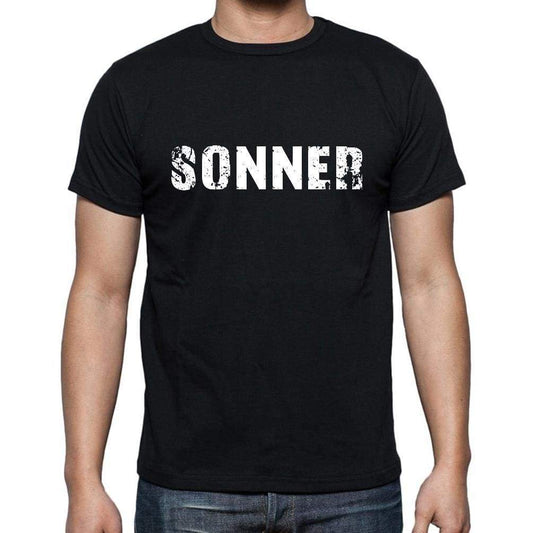 Sonner French Dictionary Mens Short Sleeve Round Neck T-Shirt 00009 - Casual