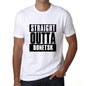 Straight Outta Donetsk Mens Short Sleeve Round Neck T-Shirt 00027 - White / S - Casual