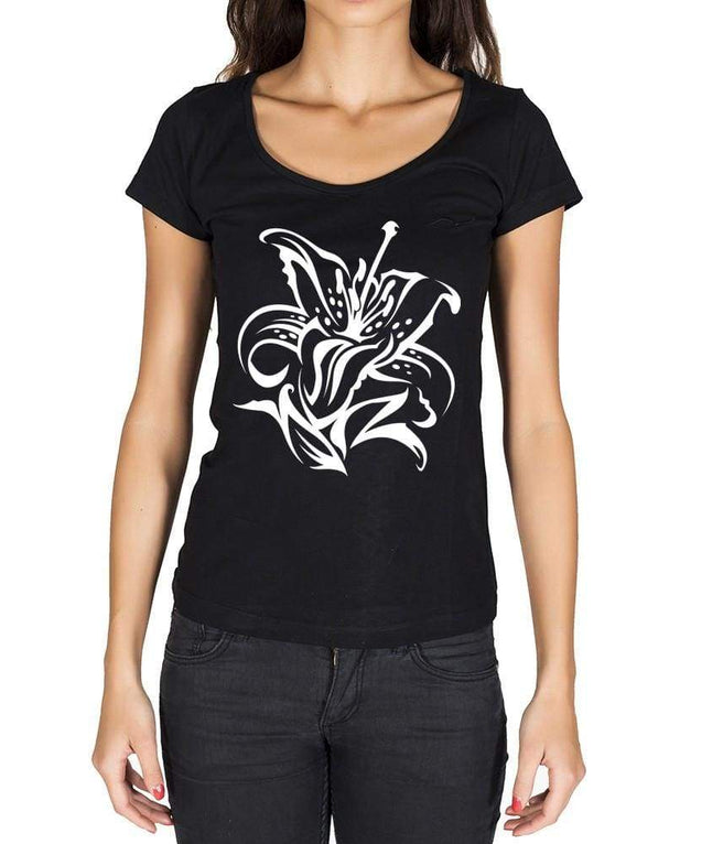 Tribal Tiger Black T-Shirt