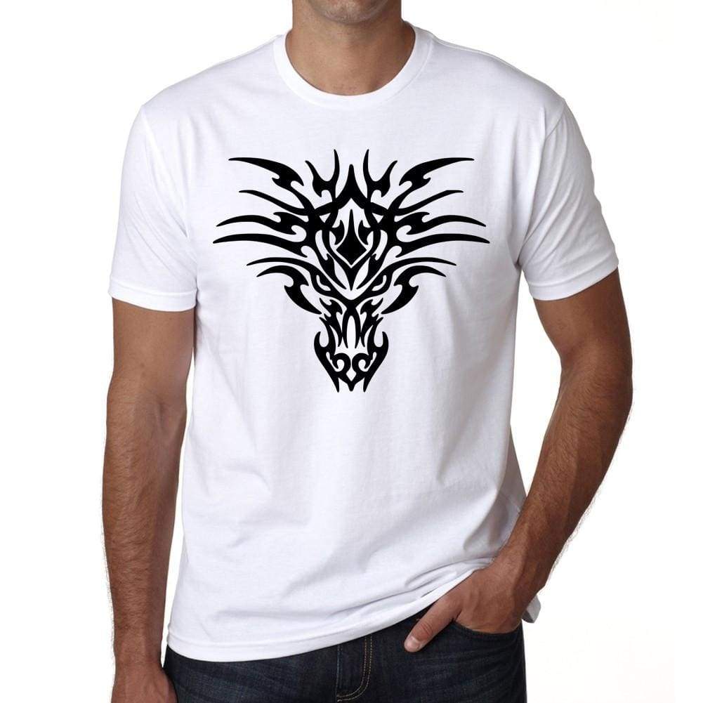 Tribal Tattoo 1 Mens White Tee 100% Cotton 00162