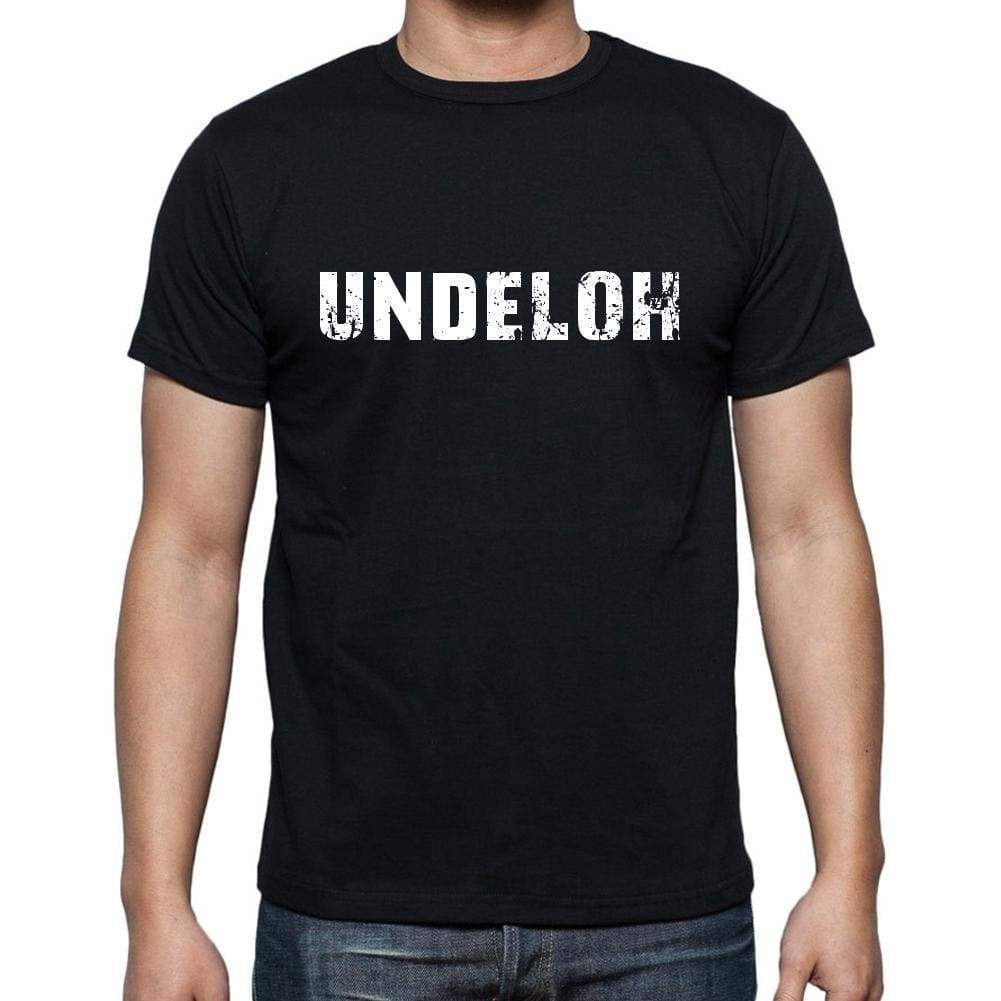 Undeloh Mens Short Sleeve Round Neck T-Shirt 00003 - Casual