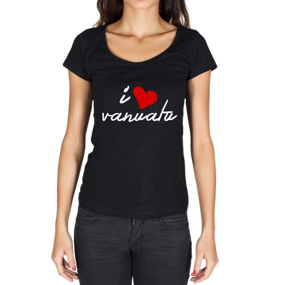 Vanuatu Womens Short Sleeve Round Neck T-Shirt - Casual