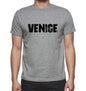 Venice Grey Mens Short Sleeve Round Neck T-Shirt 00018 - Grey / S - Casual