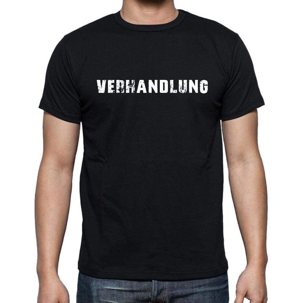 Verhandlung Mens Short Sleeve Round Neck T-Shirt - Casual